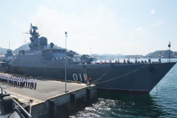 Tàu hộ vệ Đinh Tiên Hoàng tham gia duyệt binh quốc tế