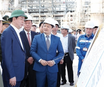 Chủ tịch nước Trần Đại Quang kiểm tra tiến độ Dự án Liên hợp Lọc hóa dầu Nghi Sơn