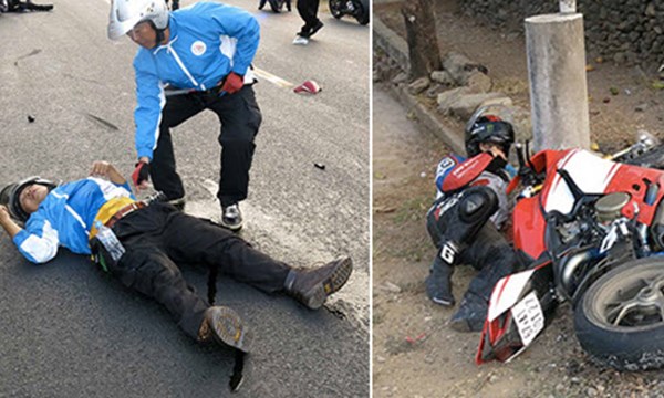 [VIDEO] Lộ clip mô tô chạy như bay cán chết người ở Đồng Nai