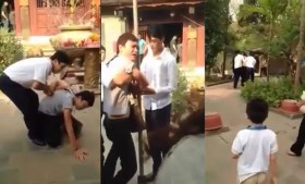 [VIDEO] Ăn mặc bóng bẩy trộm tiền cúng ở Đền Mẫu, chị em liên tục xin tha