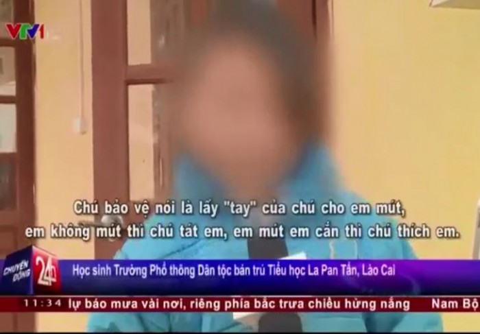 [VIDEO] Lời kể của một học sinh bị bảo vệ dâm ô