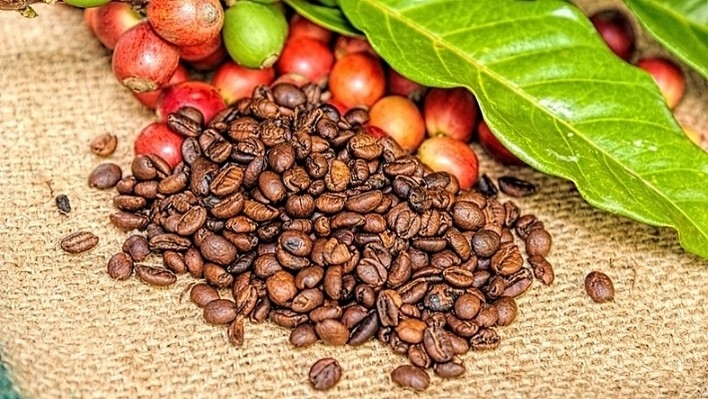 Sắc đỏ vượt trội trên mặt hàng cà phê, cacao, đường
