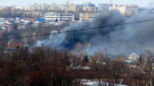 Nga: Nổ kho pháo hoa hàng chục người thương vong