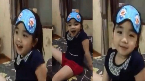 [VIDEO] Sửng sốt bé gái dễ thương 