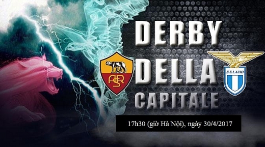 tam diem vong 34 derby della capitale