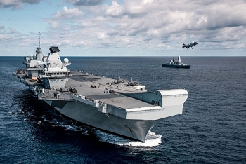 Nhóm tác chiến tàu sân bay HMS Queen Elizabeth của Anh sắp đến Biển Đông, ghé thăm nhiều nước châu Á
