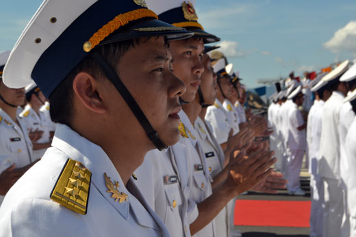 [Chùm anh] Sức mạnh Hải quân nhân dân Việt Nam