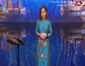 [VIDEO] Ấn tượng màn trình diễn của cô gái Việt xinh đẹp dự thi Asia's Got Talent