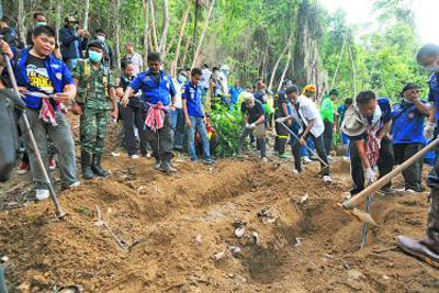Phát hiện trại buôn người “chết chóc” thứ hai ở Thái Lan