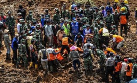 Indonesia: Sạt lở đất, 22 người thương vong