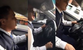 [VIDEO] Bác tài xế taxi Đài Loan hát "Dĩ vãng cuộc tình" cảm xúc ngang ngửa Tuấn Hưng