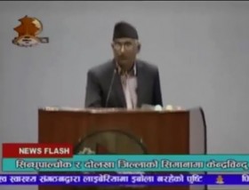 [VIDEO] Động đất rung chuyển, nghị sĩ Nepal bỏ chạy giữa cuộc họp