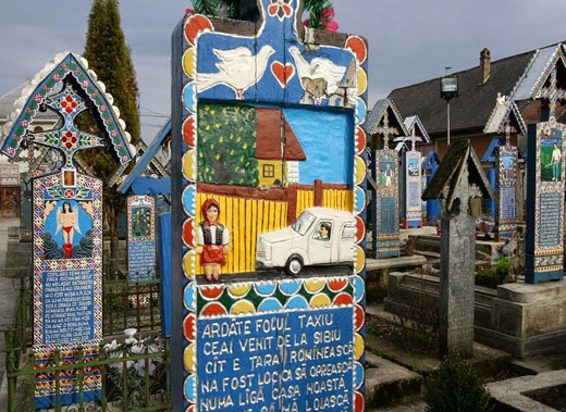 “Merry Cemetery” - Nghĩa trang vui vẻ ở thị trấn Sapanta