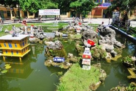 [VIDEO] Sáng tạo mô hình biển đảo Việt Nam ngay trong khuôn viên nhà trường