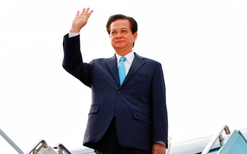 Thủ tướng Chính phủ Nguyễn Tấn Dũng gặp gỡ Thủ tướng Bê-la-rút A.Cô-bi-a-cốp