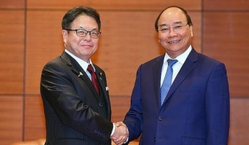 Thủ tướng tiếp Bộ trưởng Bộ Kinh tế, Thương mại và Công nghiệp Nhật Bản