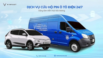 Vinfast triển khai dịch vụ cứu hộ pin ôtô điện 24/7