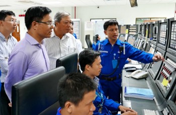 Lãnh đạo Tập đoàn Dầu khí Việt Nam làm việc tại BSR