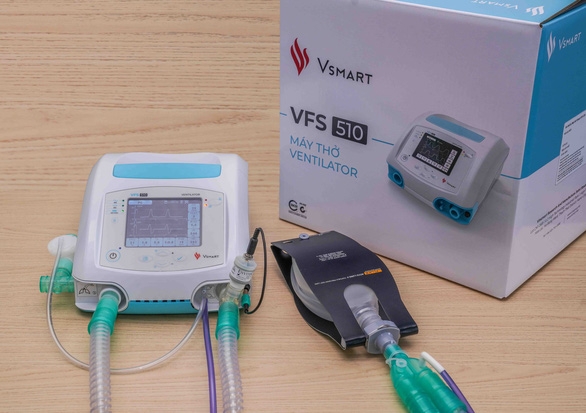 Bộ Y tế cấp sổ lưu hành cho máy thở VSmart VFS-150