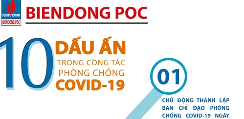 BIENDONG POC nhận bằng khen của Đảng ủy Khối DNTW vì có thành tích xuất sắc trong công tác phòng, chống dịch COVID-19