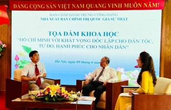 “Hồ Chí Minh với khát vọng độc lập cho dân tộc, tự do, hạnh phúc cho nhân dân”