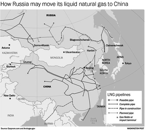 Quan hệ Nga -  Trung: Thấy gì qua thương vụ khí đốt 400 tỉ USD?
