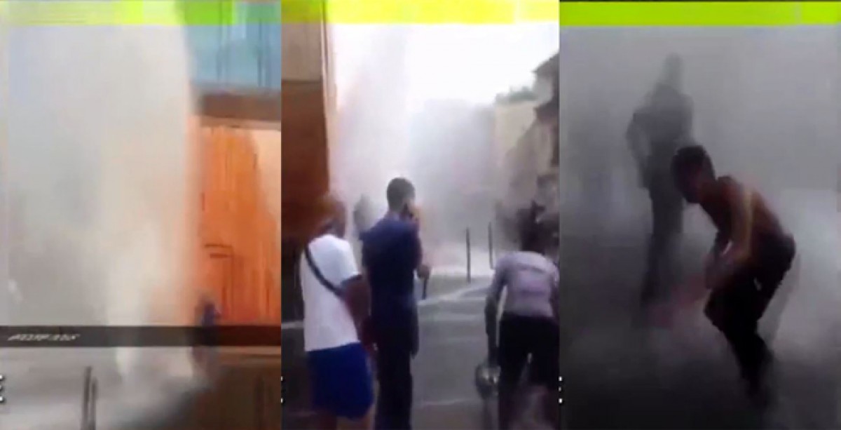 [VIDEO] Phá hoại hơn 100 vòi nước cứu hỏa để chống nóng