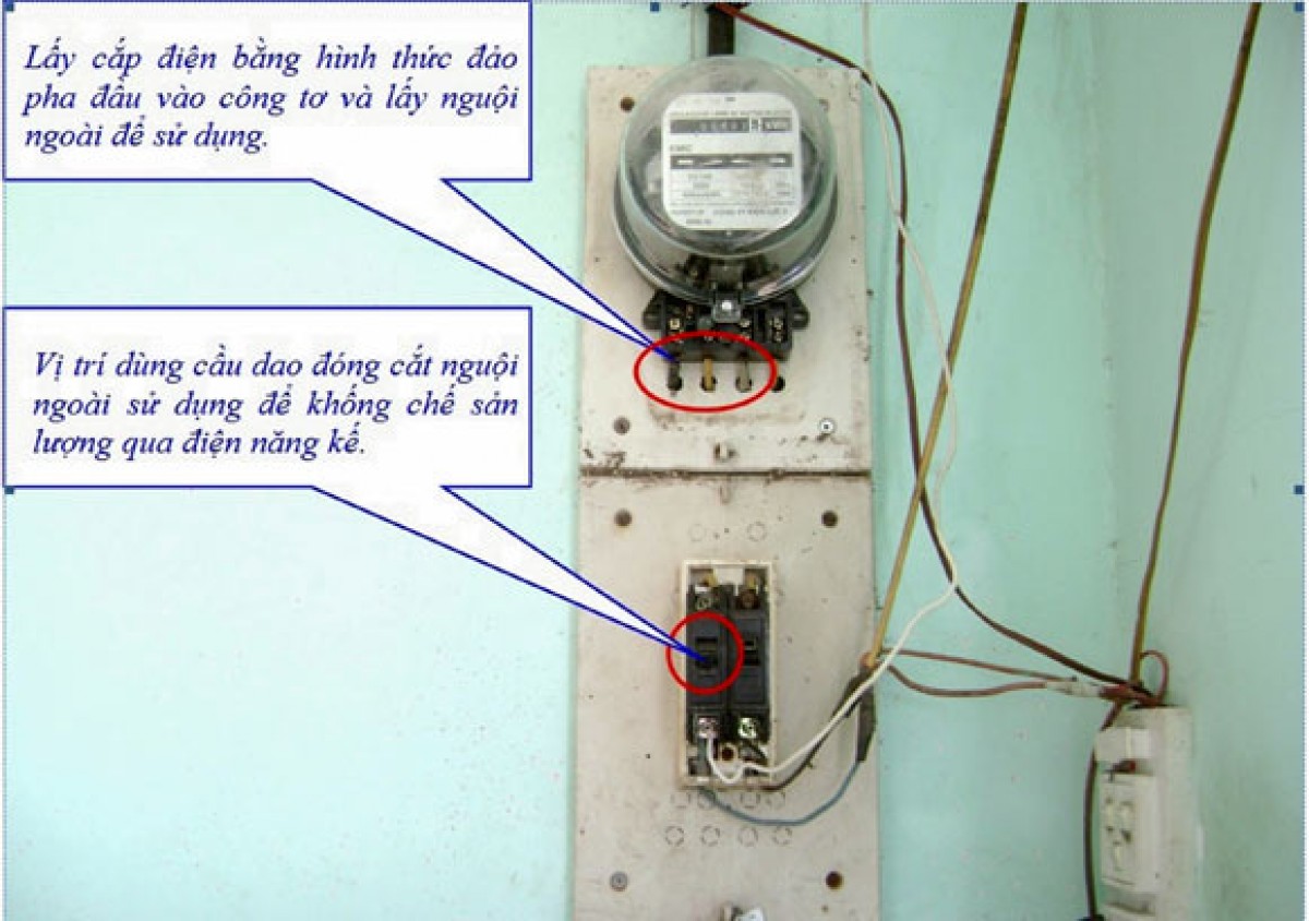 Nhiều kiểu trộm cắp điện ở phía Nam