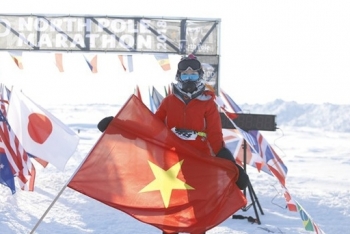 Người phụ nữ Việt Nam đầu tiên chạy marathon ở Bắc Cực