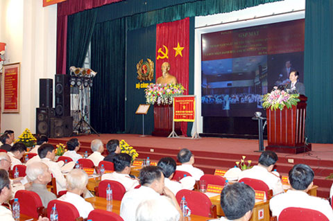 	Thủ tướng Nguyễn Tấn Dũng dự Lễ đón nhận Danh hiệu  Anh hùng Lực lượng Vũ trang nhân dân của Bộ Công an