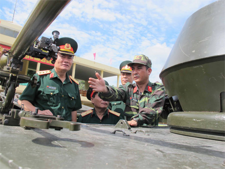 Uy lực của súng chống tăng SPG9-T2 "made in Vietnam"