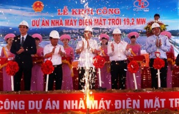 Quảng Ngãi: Khởi công Dự án nhà máy điện mặt trời