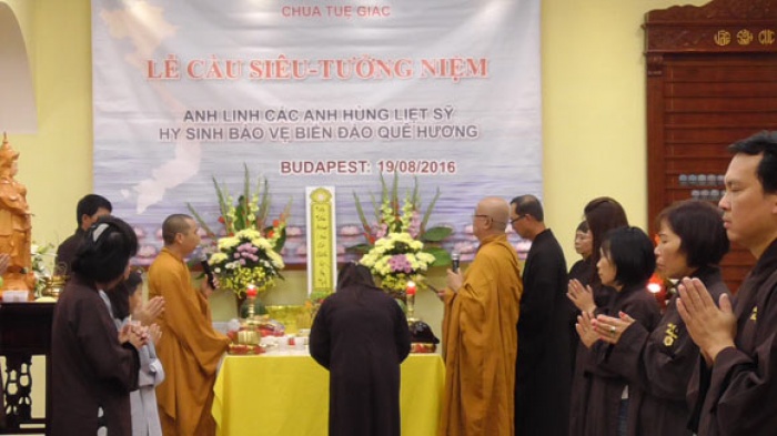 Hội phật tử Việt Nam tại Hungary tri ân nhân dịp lễ Vu Lan