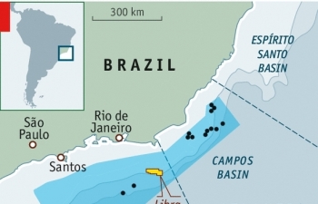 Brazil nới lỏng các quy định về tỷ lệ nội địa hóa đối với các công ty tham gia mỏ dầu Libra