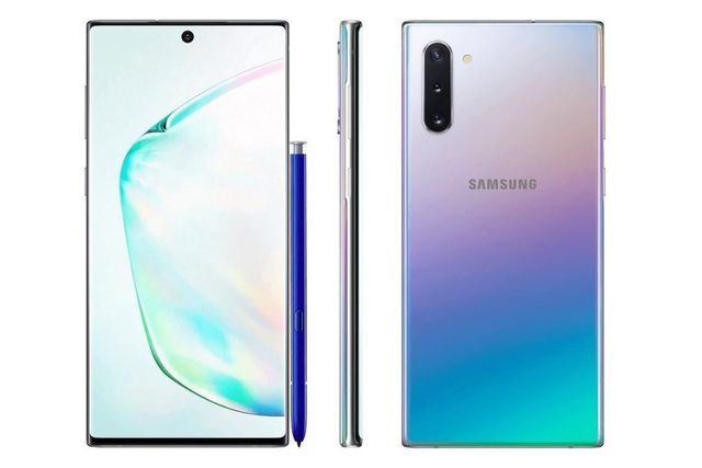 galaxy note10 lo dien phien ban da sac mau doc dao