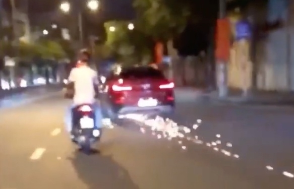 Nữ tài xế lái BMW gây tai nạn rồi bỏ chạy náo loạn đường phố Sài Gòn