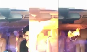 [VIDEO] Ba thanh niên nghịch lửa gặp nạn thảm khốc trong ô tô