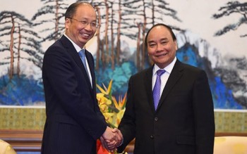 Thủ tướng Nguyễn Xuân Phúc tiếp lãnh đạo doanh nghiệp Trung Quốc
