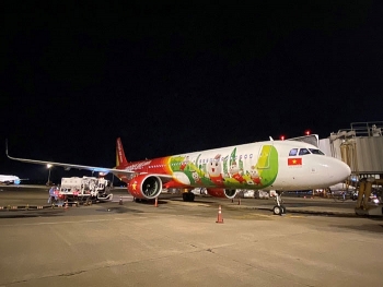 Trở lại bầu trời quốc tế, Vietjet thực hiện những chuyến bay thương mại đầu tiên tới Hàn Quốc