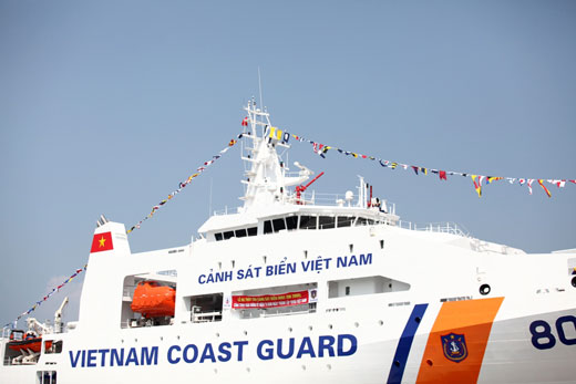Hạ thủy tàu Cảnh sát biển lớn nhất Việt Nam 