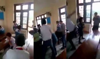 [VIDEO] 5 nam sinh đánh bạn nữ ở Ninh Bình gây phẫn nộ