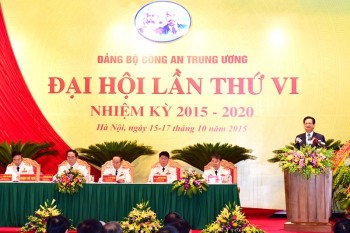 Thủ tướng Nguyễn Tấn Dũng chỉ đạo Đại hội Đảng bộ Công an Trung ương