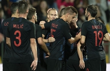 Croatia thắng trận đầu tiên sau World Cup 2018