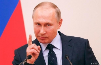 Tổng thống Putin đáp trả lệnh trừng phạt của Ukraine