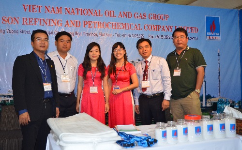 Công ty Lọc Hóa dầu Bình Sơn tham gia triển lãm ngành nhựa tại Myanmar