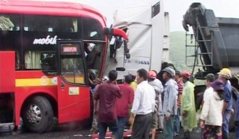 Tai nạn trên đèo Phước Tượng, 9 người bị thương