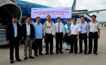 Cảng hàng không quốc tế Đà Nẵng đón hành khách thứ 6 triệu