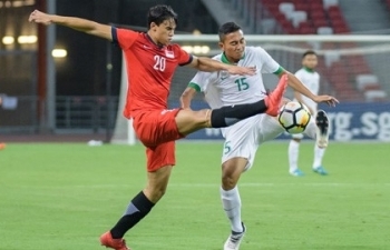 Loạt trận đầu tiên bảng B AFF Cup 2018: Indonesia tự "bắn" vào chân mình