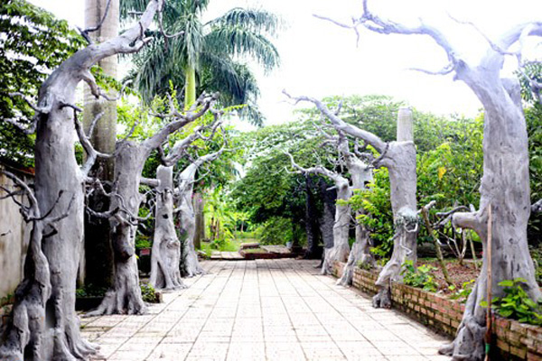 Nhà vườn rộng 10.000 m2 của danh hài Giang Còi