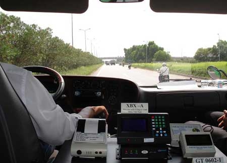 Xử lý nghiêm lái xe ngắt tín hiệu thiết bị giám sát hành trình
